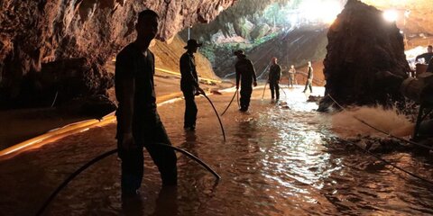 Из пещеры Тхам Луанг в северном Таиланде спасли восьмого ребенка