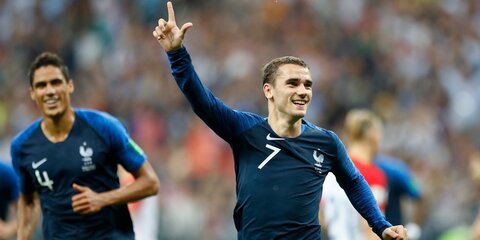 Франция обыгрывает Хорватию  в финальной игре ЧМ-2018