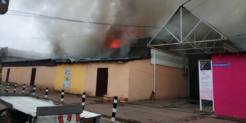 Пожар в Щелковском районе не повлиял на движение поездов на МЖД