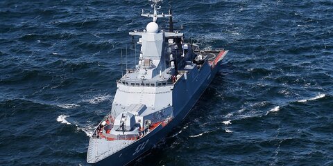 Появились кадры совместных учений ВМФ и ВКС в Средиземном море