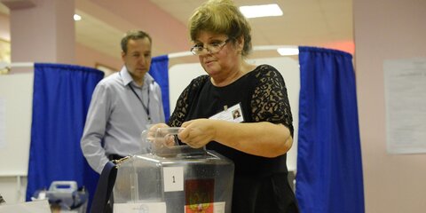 В Подмосковье закрылись избирательные участки