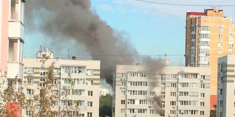 Жильцы дома пострадали при пожаре в квартире на юго-западе столицы