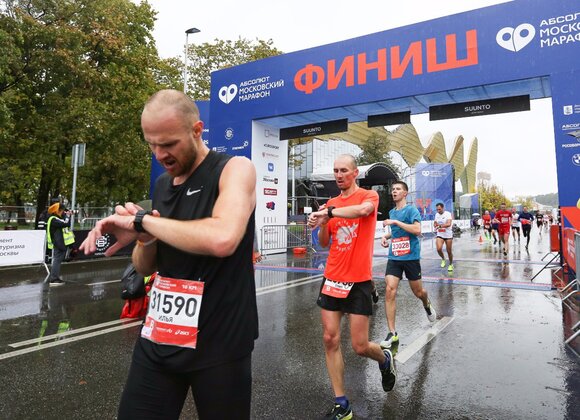 Более 30 тысяч человек поучаствовали в шестом Московском марафоне