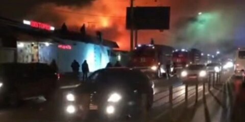 Пожар в здании ритуальной службы в Люберцах локализован