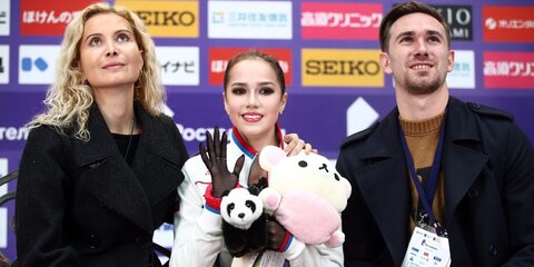 Загитова победила на этапе Гран-при по фигурному катанию в Москве