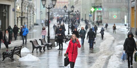 Небольшой снег и до 1 градуса тепла ожидается в столице 24 ноября