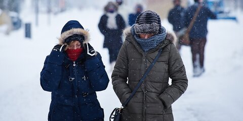 До 10 градусов мороза ожидается в Москве в пятницу