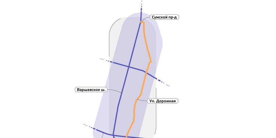 Дублер егорьевского шоссе схема