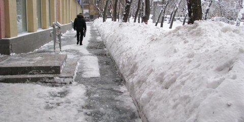Сугробы в Москве в два раза превысили климатическую норму