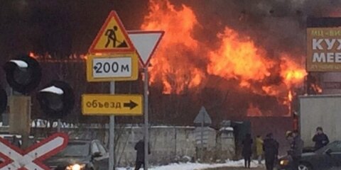 Двоих пострадавших госпитализировали после пожара в Щелкове