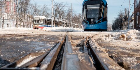 Трамваи на Варшавском шоссе снова пошли после сбоя