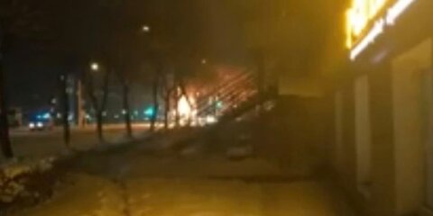 Три человека пострадали при возгорании маршрутки в Магнитогорске