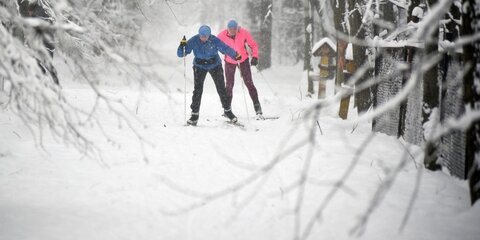 Лыжные трассы Москвы обновлены после сильных снегопадов