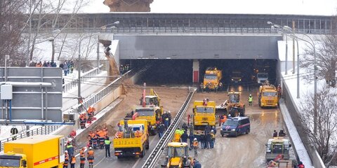 Рубежи отвода транспорта ввели на Волоколамском шоссе после аварии