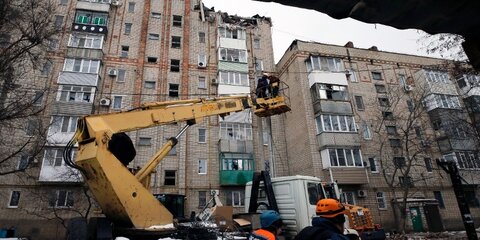 Стену взорвавшегося подъезда в Магнитогорске демонтируют 16 января