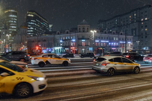 Дорожная ситуация в Москве