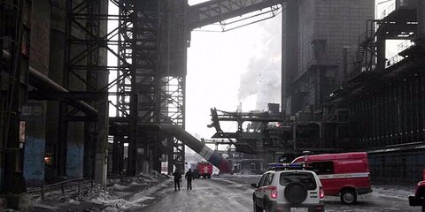 Пожар на Магнитогорском металлургическом комбинате потушили