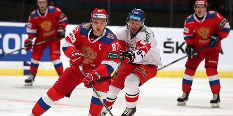 Россияне обыграли чехов в матче хоккейного Евротура
