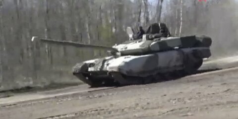 Появилось видео испытаний новейшего танка Т-90МС