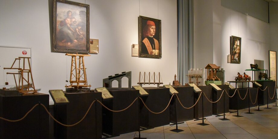Леонардо да Винчи в «Беляеве»: в галерее воссоздали механизмы эпохи Возрождения