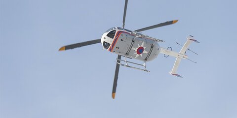 Падение вертолета в Подмосковье опровергли в МЧС