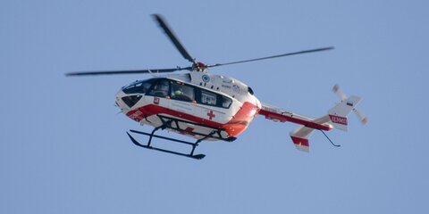 Вертолет МАЦ эвакуировал из Зеленограда двухлетнего ребенка в тяжелом состоянии