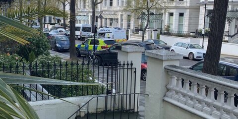 В Лондоне оцепили улицы рядом с посольством Украины