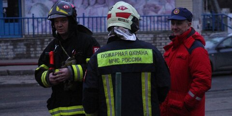 Пожарные спасли 12 человек при ликвидации пожара на северо-востоке Москвы