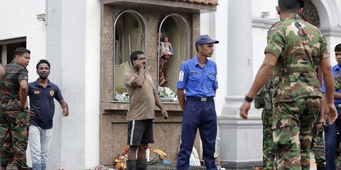 Среди погибших при взрывах в церквях и отелях Шри-Ланки есть иностранцы