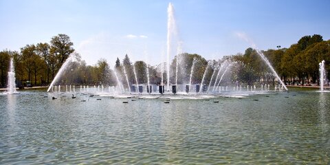 Собянин рассказал о завершении ремонта фонтана в Парке Горького