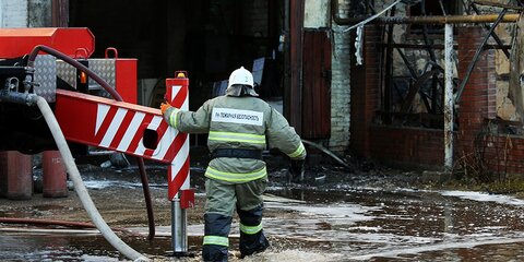 Пожар в шести постройках в Солнечногорске потушен