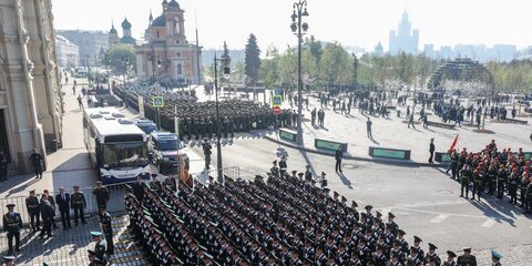 Генеральная репетиция парада прошла на Красной площади