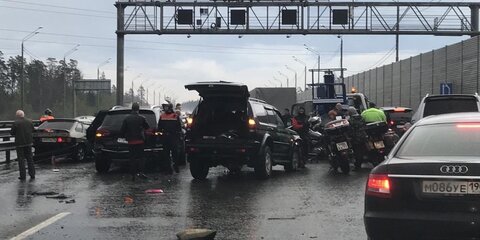 Три человека пострадали в ДТП на Новорижском шоссе