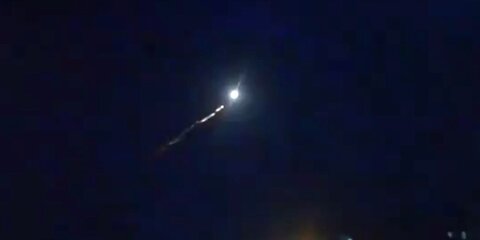 Появилось видео отражения ПВО Сирии ракетной атаки