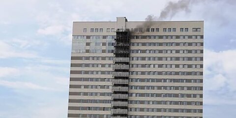 Kutuzoff Tower эвакуировали из-за возгорания кондиционера