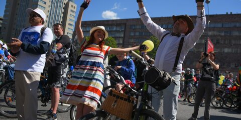 Собянин поздравил москвичей со Всемирным днем велосипеда