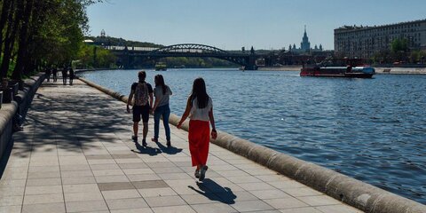 Береговая зона Москвы-реки станет полностью доступна в течение пяти лет