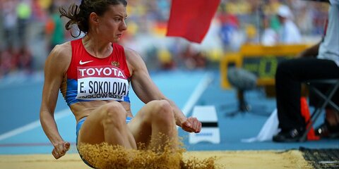 Соколова взяла золото в прыжках в длину на Европейских играх