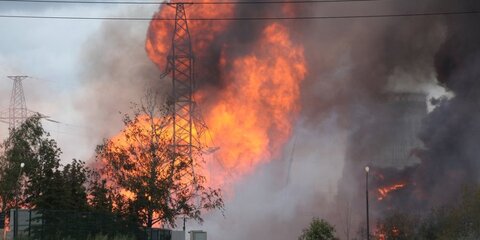 СК проводит проверку по факту пожара в Мытищах