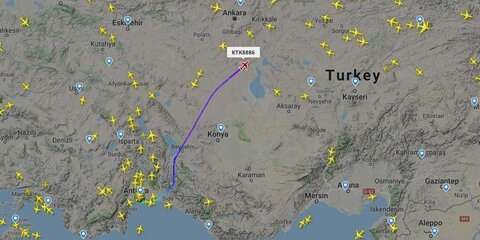 Резервный борт Azur Air вылетел из Антальи в Москву после возвращения самолета
