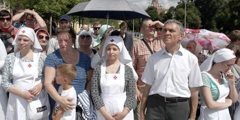 В Кремле начался крестный ход по случаю Дня крещения Руси