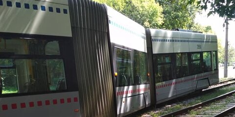 Движение трамваев задерживается на северо-западе столицы