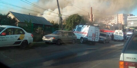 Несколько частных жилых домов загорелись в Самаре