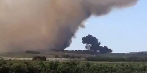 Во Франции рухнул тушивший пожар самолет-амфибия