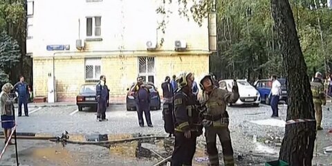 В жилом доме на юге Москвы произошел взрыв газа