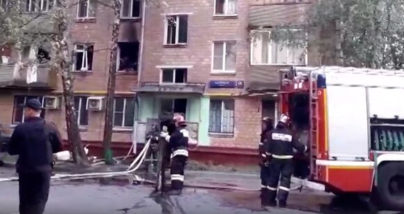 В жилом доме в Москве произошел взрыв газа