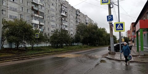В Омске нашли пешеходный переход 