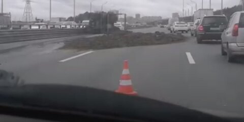 Движение на Новорижском шоссе восстановлено после ДТП