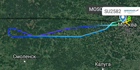 Самолет Москва – Лондон вернулся в Шереметьево по технической причине