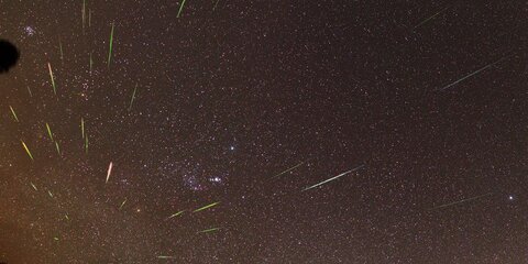 Метеорный поток Ориониды достигнет пика активности 21–22 октября